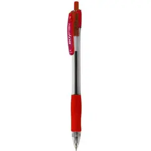 Ballpoint pen Rystor Boy Pen Eko, red ink, disposable eco design