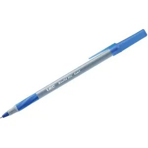 Шариковая ручка BIC Round Stic Exact, синий стержень, наконечник 1,0 мм