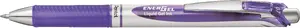 Izvelkama želejas pildspalva Pentel EnerGel BL77 — lilla tinti, lilla/ sudraba korpuss, 1 gab.