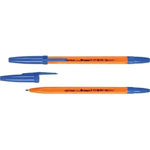 Ballpoint pen Centrum model CE80087 blue ink, orange barrel
