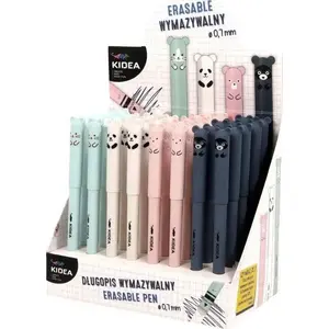 Derform retractable erasable gel pen KIDEA 0.7 mm — black ink