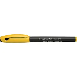 Финлайнер Schneider Electric Topliner 967 с нержавеющим наконечником 0,4 мм чёрный/жёлтый