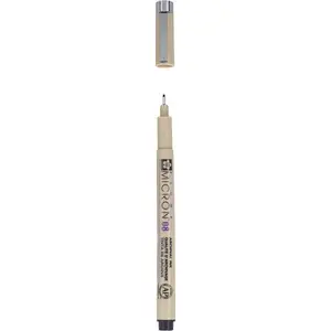 Fine-liner BRUYNZEEL SAKURA Pigma Micron 08 0.5 mm Black — archival ink fine-tip pen