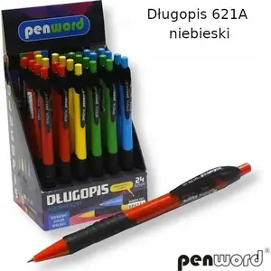 Pen set TEKA model 619708 — blue ink, 24 pieces