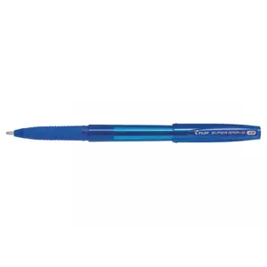 Bumbiņu pildspalva PILOT Super Grip G Cap — zila tinte, 1.6 mm galu, zils korpuss