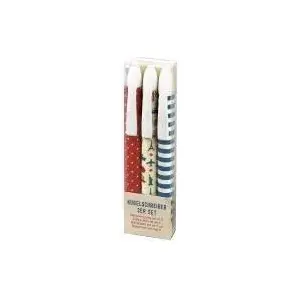 Pen set Moses 3-piece — writing pens for travel, refillable ballpoint pens, model 287185