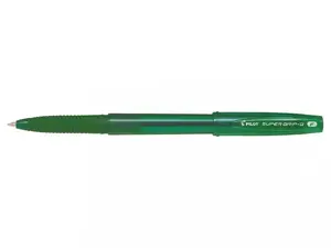PILOT Super Grip G Cap green gel pen 0.7 mm tip, green ink