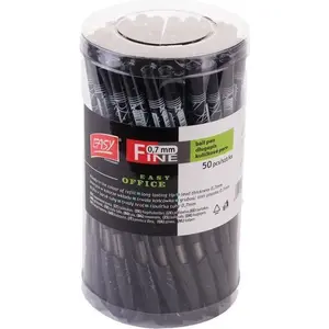 Ballpoint pen pack Easy Długopis Fine black 50 pcs (model 235433)