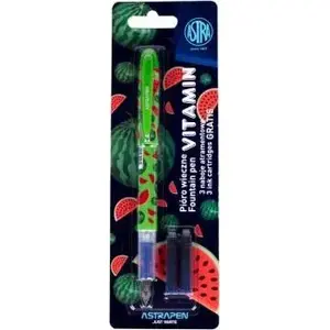 Fountain pen Astra Pióro Vitamin with cartridges (model 397966)
