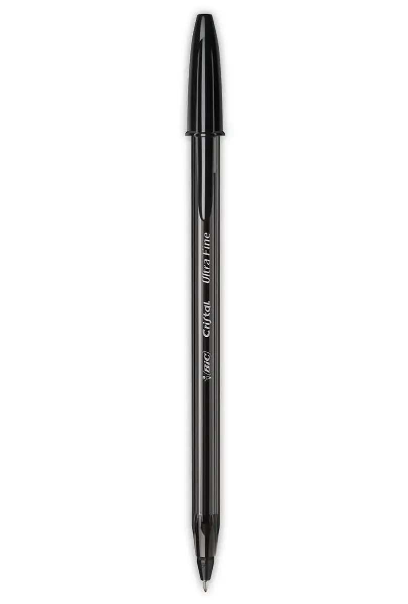 BIC Cristal Exact Black Stick Ultra Fine — 20 gab. Photo 2