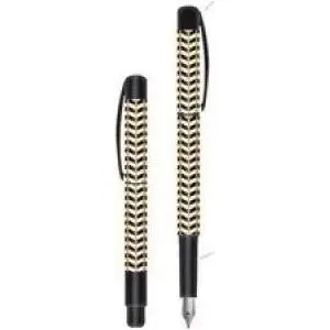 Fountain pen STARPAK Elegant set, 10 pieces — STARPAK model 493484