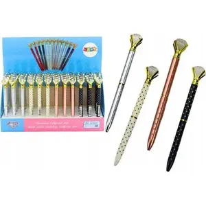 Pildspalva LEANToys Długopis Z Diamentem W Kropki zila, uzpilde 0.7 mm