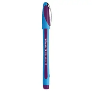 Stick ballpoint pen Schneider Electric Slider Memo Extra Bold, violet ink, pack of 10