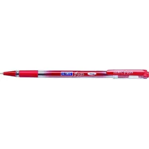 Ballpoint pen Linc GLYCER 1300RED, red ink, 0.7 mm tip