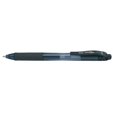 Pentel Energel X BL107CZAR izkāpjamā gēla pildspalva, melna Photo 2