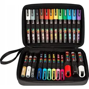Набор POSCA Giftbox 24 маркера POSCA 401532 — акриловые маркеры, набор разных цветов для творчества