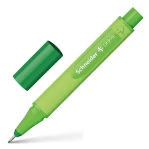Финелайнеры Schneider Electric Link-It — чернила чёрные, наконечник 0,4 мм, упаковка 10 шт.