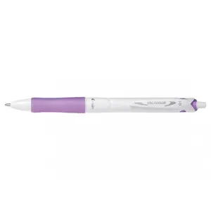 Ballpoint pen PILOT Pilot Acroball Pure White Violet — violet ink, 1 mm tip