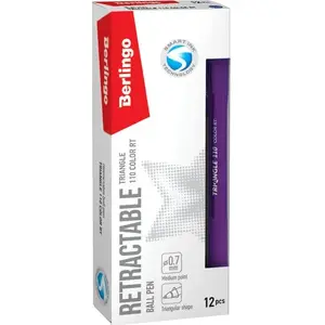 Ballpoint pens Berlingo Triangle 110 RT blue 0.7 mm pack of 12