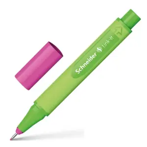 Финлайнеры Schneider Electric Link-It SR191209, линия 0,4 мм, розовые чернила, упаковка 10 шт.