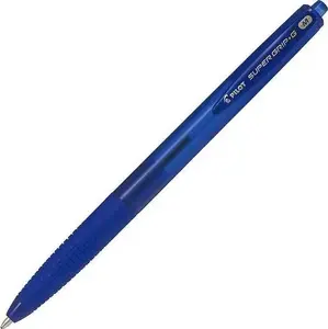 Ручка-шариковая PILOT Super Grip G автоматическая, сверхширокий стержень (XB), синий — упаковка 12 шт.