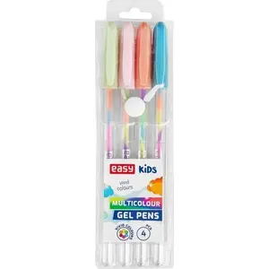Gel pen Easy-Stationery Easy Stationery Żelopis neonowy 4 multi colors, 4-pack