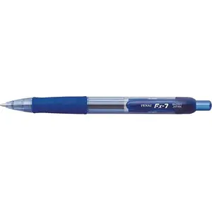 Gela pildspalva ar izvelkamu mehānismu Penac FX7 0,7 mm, zili tinte