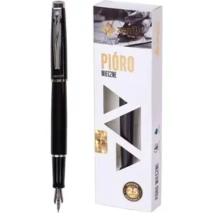 Перьевая ручка ZENITH 284427 — классическая чёрная письменная ручка