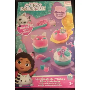 Toy playset spinmaster GABBY'S DOLLHOUSE Cakey Cat Donuts Kit – themed baking play kit