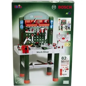 Workshop playset SMOBY Bosch — children's tool set, 82 pieces