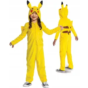Children's Costume Polesie Pikachu Fancy Dress, Size 7-8 years (127–136 cm)