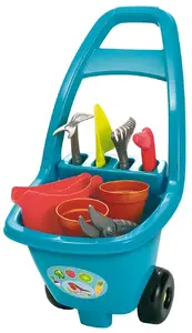 SIMBA Ecoiffier Garden Trolley with Accessories