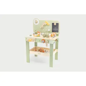 Children's Wooden Tool Bench viga toys PolarB Tool Bench multicolour, for ages 3+