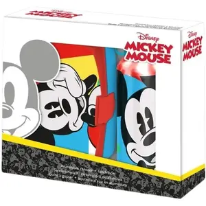 Alumīnija pudele un pusdienu kaste komplekts Kids Euroswan Mickey Mouse MI50001