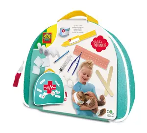 Toy Doctors Case SES Petits Pretenders for children, theme: Doctor, ages 3–12