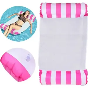 Inflatable Pink Water Hammock Pool and Beach Float Jokomisiada SP0758 (MPN: SP0758 RO)