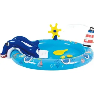Children's Inflatable Pool JiLong BASENIK BRODZIK 203×152×64 cm model 51220