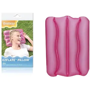 Piepūšamais spilvens Bestway 38 x 25 cm rozā modelis 52127