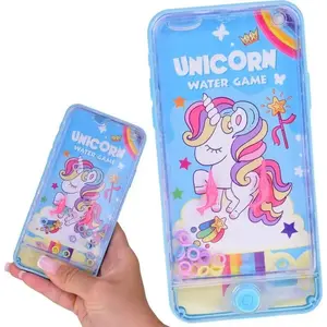Водная игра «Поймай кольцо» Jokomisiada GR0695 — тематическая «Единорог», яркая портативная