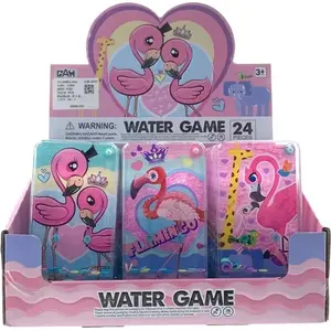 Водная игра ASKATO Flaming Mix — надуваемая настольная водная игрушка с фигурками фламинго