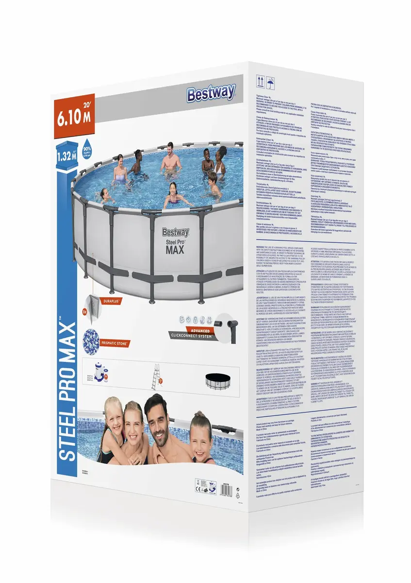 Bestway Steel Pro MAX framed pool 6.10 m x 1.32 m Photo 17