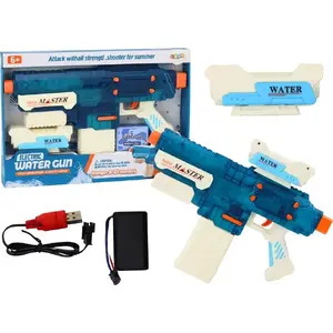 Water Blaster (Battery) LEANToys M416 — 500 ml Reservoir, Range 8–10 m