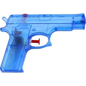 Водный пистолет LEANToys маленький пластиковый 15 x 10,5 см синий