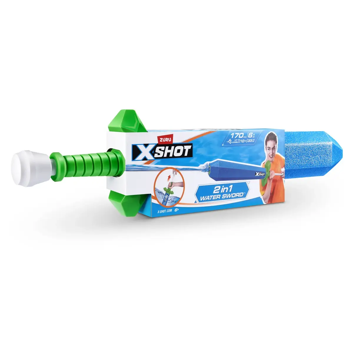 Водяной бластер XSHOT 2 in 1 Water Sword Photo 3