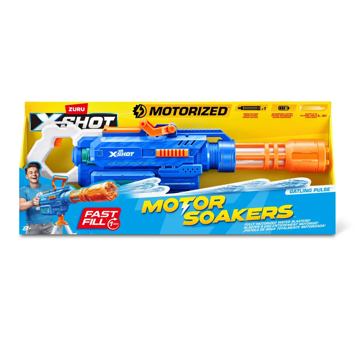Водяной пистолет XSHOT Water Gatling Motor Soaker Photo 2