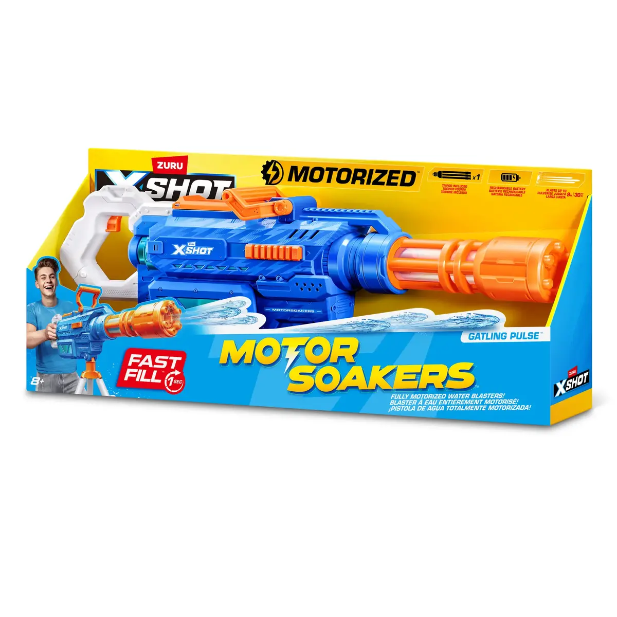 Водяной пистолет XSHOT Water Gatling Motor Soaker Photo 3