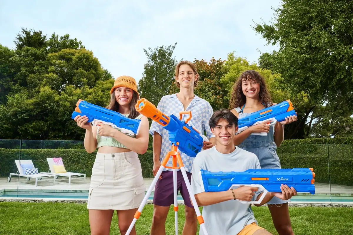 Водяной пистолет XSHOT Water Gatling Motor Soaker Photo 9