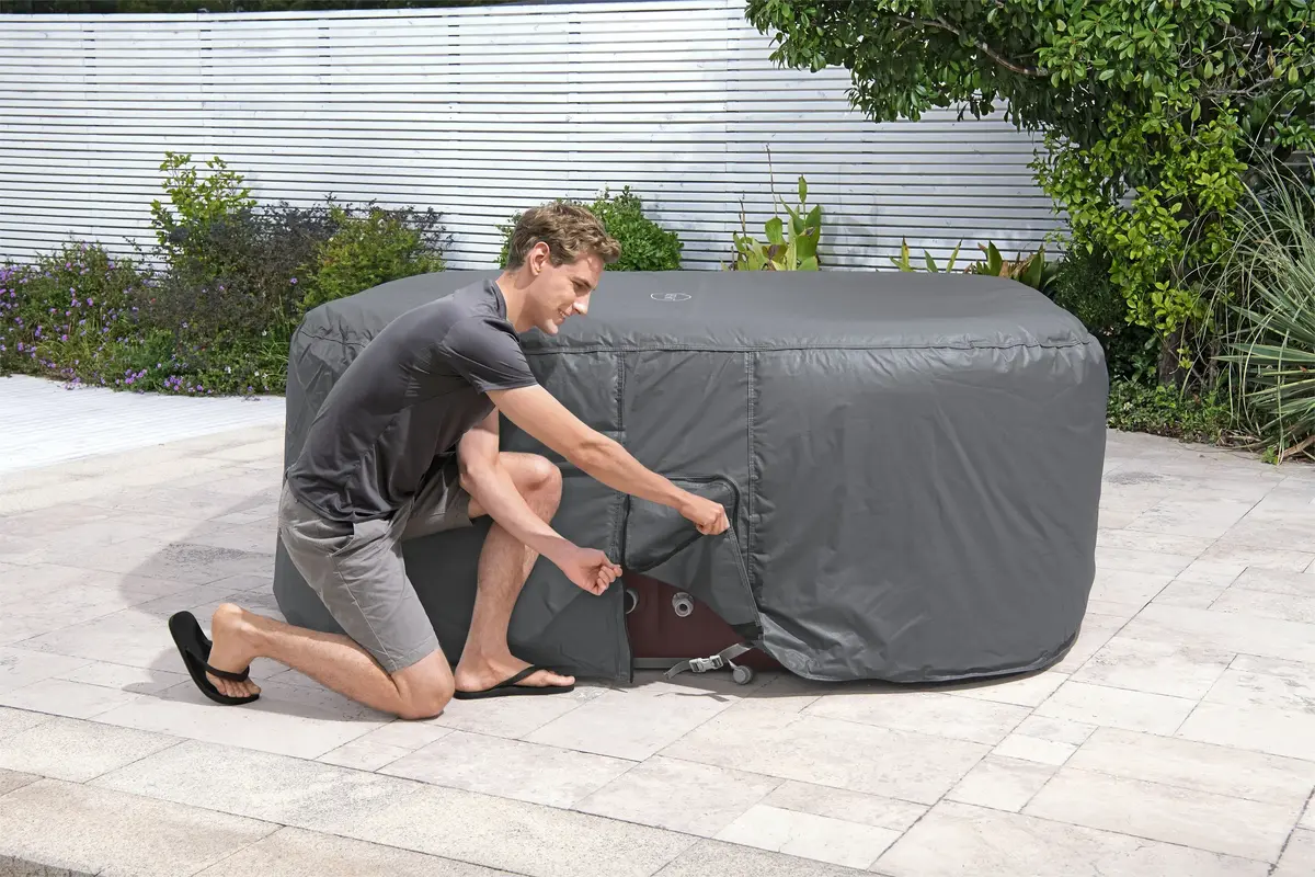 Bestway Lay-Z-Spa EnergySense Thermal kvadrāt pārsegs 2,01 m Photo 5