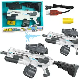 Ūdens pistole LEANToys M16 elektriskā ar 1350 ml rezervuāru