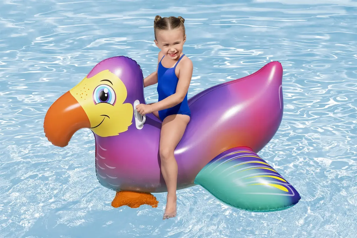 Bestway Dandy Dodo piepūšamais bērnu riņķis 1,41x1,13 m Photo 8